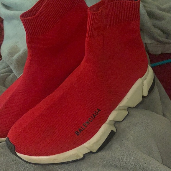 Balenciagas red black and white - Picture 1 of 2